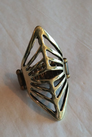 Deco Defender- Brass Paparazzi Accessories