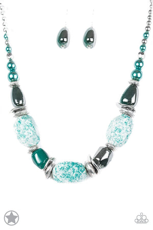 Paparazzi Accessories In Good Glazes Necklace Set-Peach