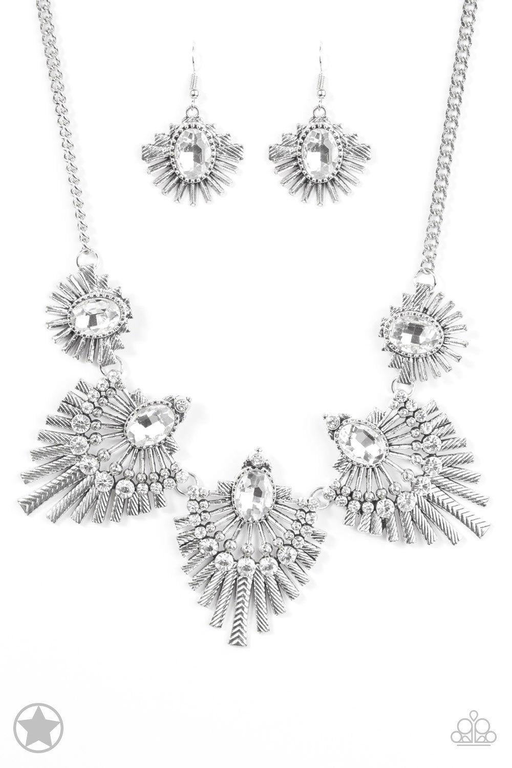 Paparazzi Accessories Miss YOU-niverse Silver Necklace Set