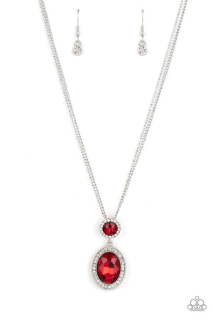 Paparazzi Castle Diamonds-Red
