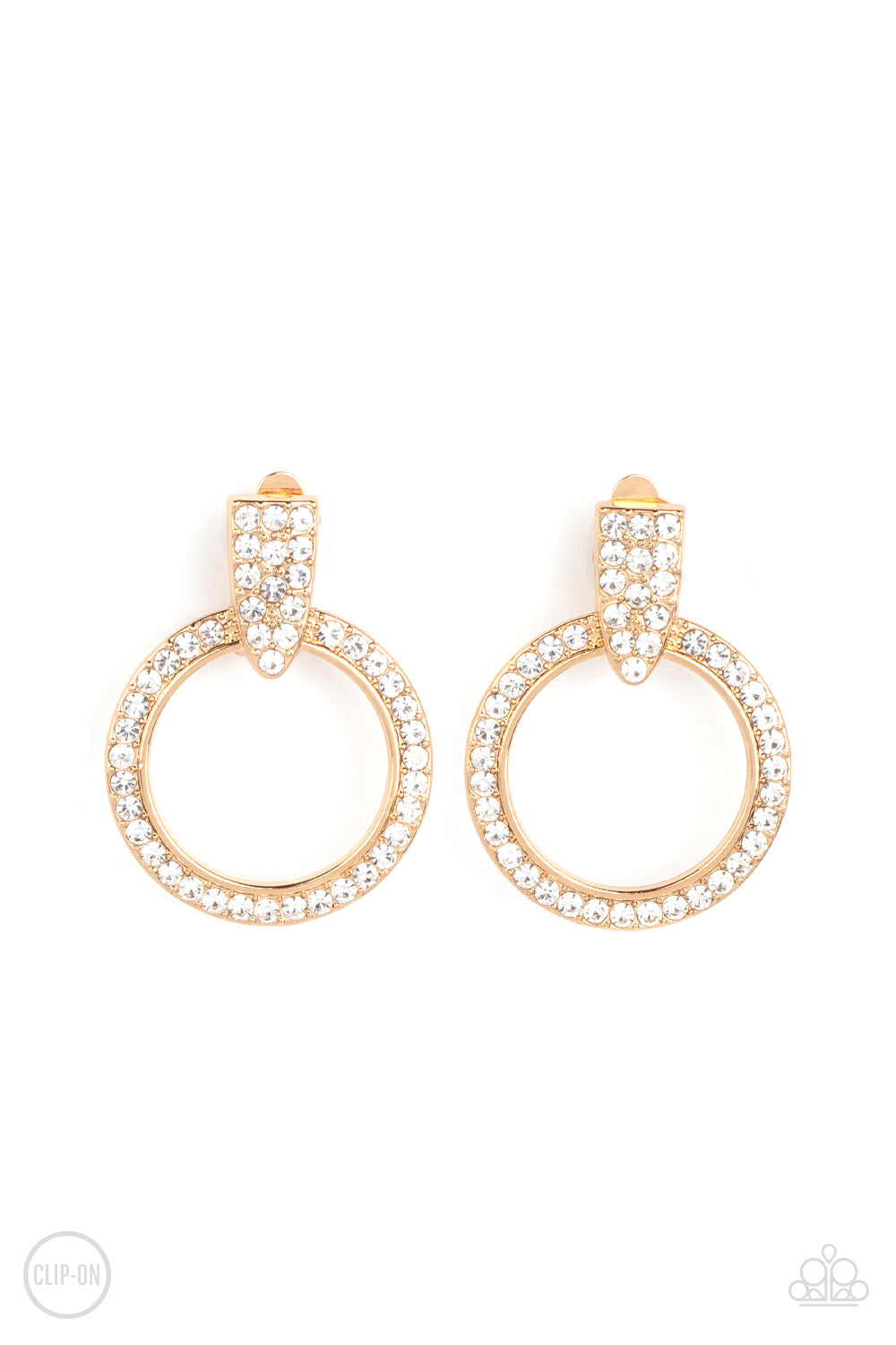 Paparazzi Sparkle At Your Gold Earrings