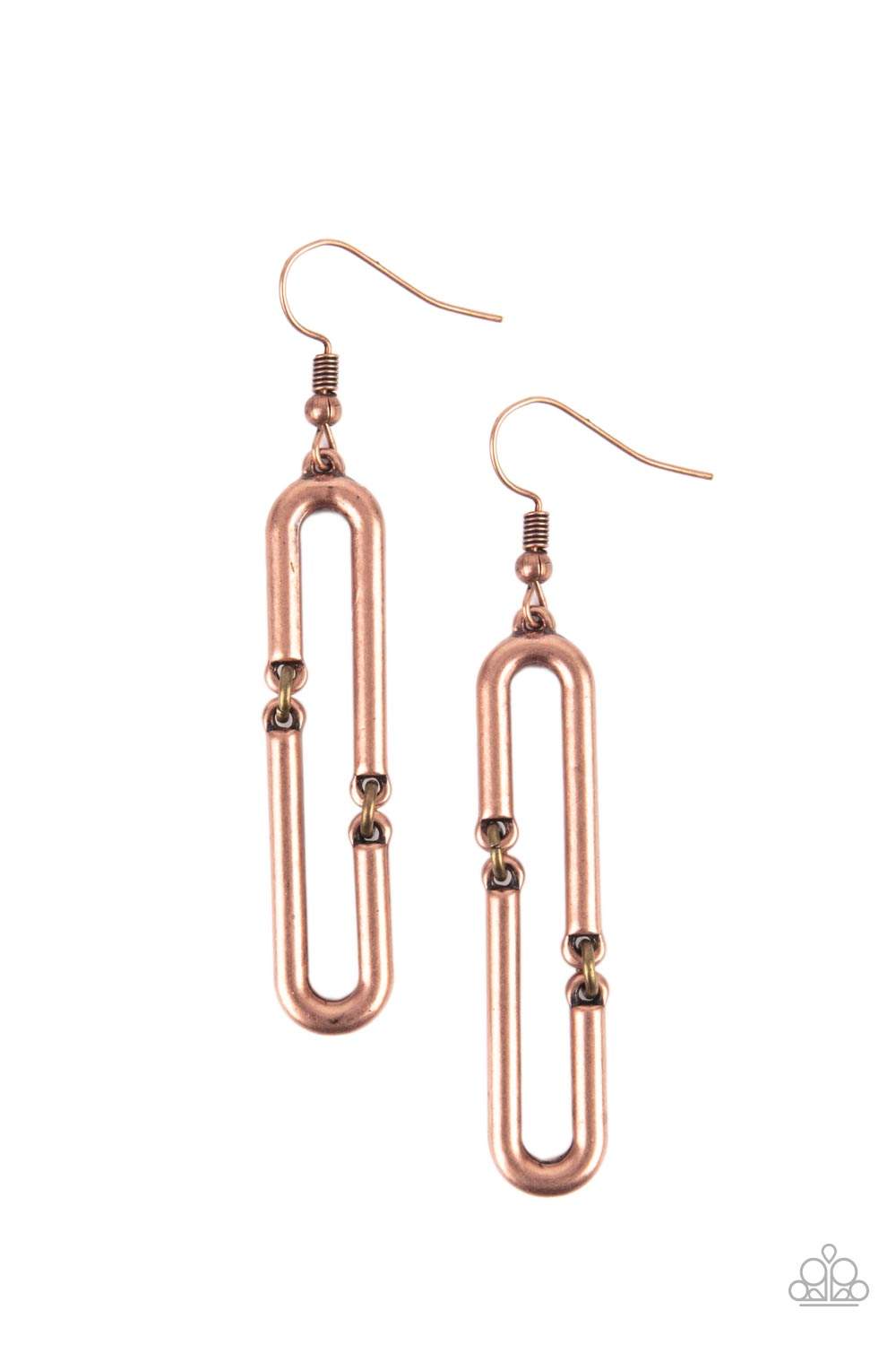 Paparazzi Accessories Linked and Synced-Copper