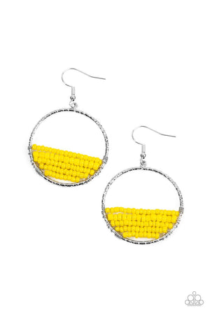 Paparazzi Accessoroes Head-Over-Horizons-Yellow
