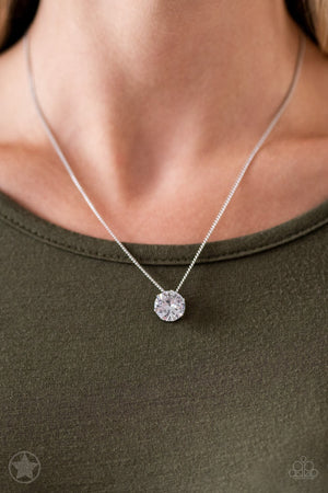 Paparazzi Accessories What  a Gem White Necklace Set
