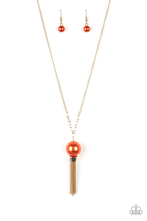 Belle of the BALLROOM - Orange Paparazzi Accessories