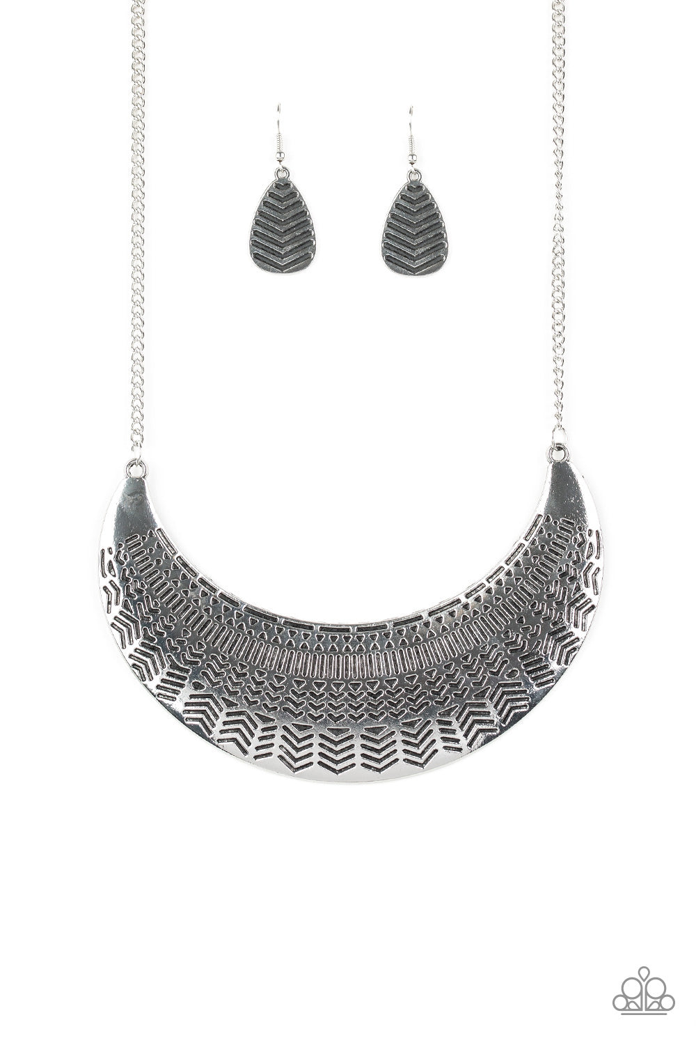 Large As Life - Silver Paparazzi Accessories