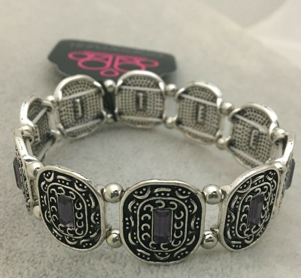 Hidden Fortune Purple Bracelet PaparazzibAccessories