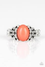 Extra-Spark-Tacular-Orange Ring Paparazzi