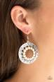 Organically Omega Black Earring Paparazzi
